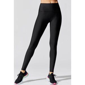 Alo High-Waist Airlift Leggings Black Hi-Rise Waisted Tights Full-Length Pants
